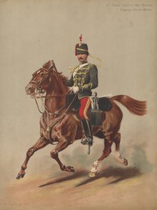 11. Prince Alberts Own Hussars, Soldat, Paradeuniform von English School