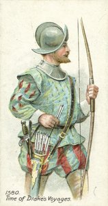 1580, Zeit von Drakes Reisen von English School
