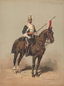 17. Duke of Cambridges Own Lancers, Soldat, Paradeuniform von English School