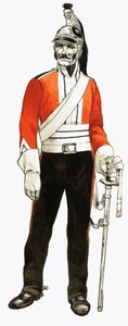 3. Regiment der Dragoner 1812 Soldat von English School