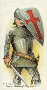 542 n. Chr., Zeit des Todes von König Artus von English School