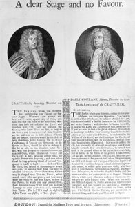 Eine klare Bühne und keine Gunst, 1730 von English School