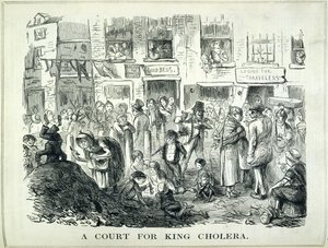 Ein Hof für König Cholera, Illustration aus 