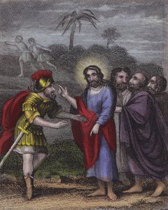 Ein Höfling, bekannt durch Herodians Regionen ... (farbiger Stich) von English School