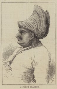 Ein Cutch Brahmane (Stich) von English School