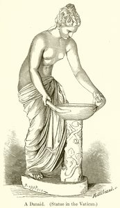 Eine Danaide (Statue im Vatikan) von English School