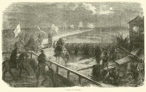 Eine weiße Fahne, Dezember 1870 von English School