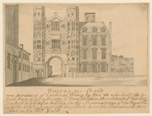 Ein Tor des alten Palastes von Whitehall