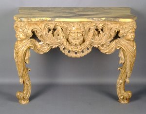 Ein George II Konsolentisch, ca. 1740