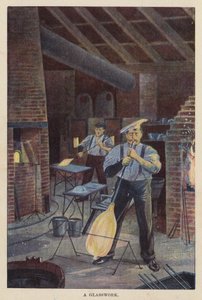Eine Glasfabrik von English School