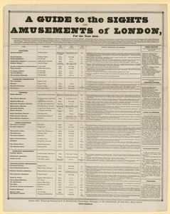 Ein Führer zu den Sehenswürdigkeiten und Vergnügungen von London, für das Jahr 1844 von English School