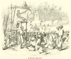Ein Hindoo-Gläubiger von English School