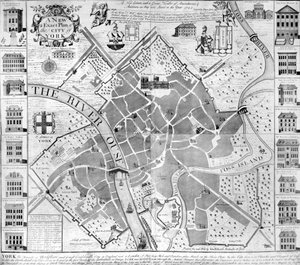 Ein neuer und genauer Plan der Stadt York