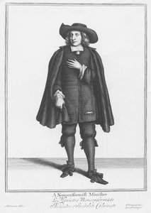 Ein nonkonformistischer Prediger aus den Rufen von London von English School