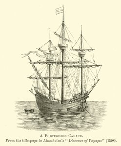 Eine portugiesische Karacke von English School