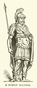 Ein römischer Soldat von English School