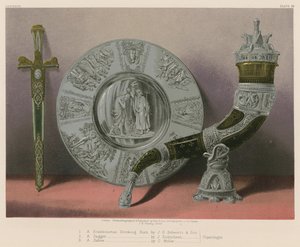 Ein skandinavisches Trinkhorn von English School