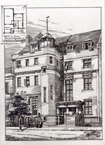 Ein Bildhaueratelier von English School