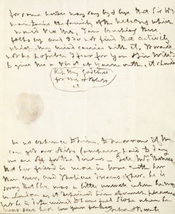Ein signierter Autographenbrief an Lady Hamilton, 1801