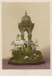 Ein silberner Tischbrunnen von Messrs S Garrard und Co, London von English School
