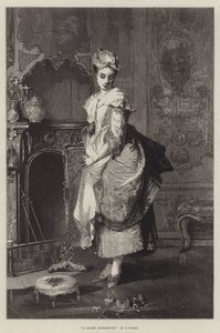Ein kleines Missgeschick (Gravur) von English School