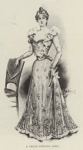 Ein elegantes Abendkleid von English School