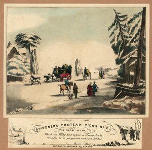 Eine Schneeszene von English School