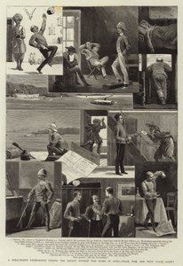 Erfahrungen eines Subalternen während des jüngsten russischen Kriegsschreckens in Indien, Frieden, Krieg und dann wieder Frieden! von English School