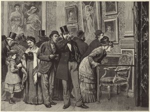 Ein Sonntagnachmittag in einer Kunstgalerie von English School