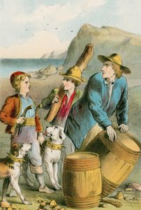 Eine brigantenartige Dekoration von English School