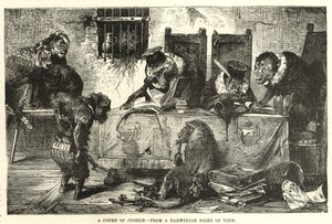 Ein Gerichtshof aus darwinistischer Sicht von English School
