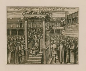 Beschreibung von Master Latimer von English School