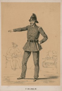 Ein Feuerwehrmann von English School