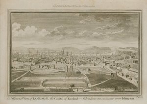 Eine allgemeine Ansicht von London