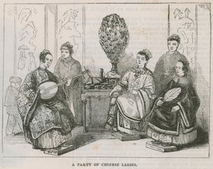 Eine Gruppe chinesischer Damen; Ein Besuch der Chinesischen Sammlung