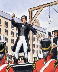 Eine aufrüttelnde Rede vom Galgen von English School