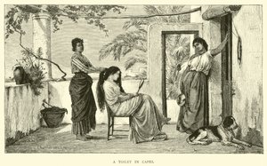 Eine Toilette in Capri von English School
