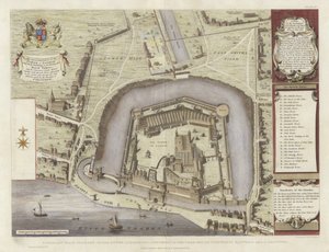 Ein wahrer und genauer Entwurf der Tower Liberties von English School
