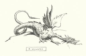 Ein Wyvern von English School