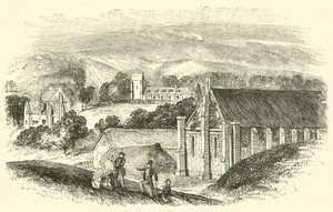 Abbotsbury Abtei (Stich) von English School