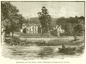 Abbotsford, vom Fluss aus von English School