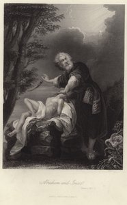 Abraham und Isaak von English School