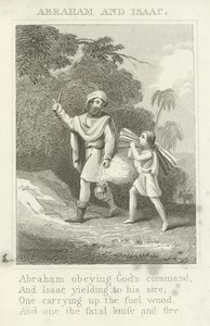 Abraham und Isaak von English School