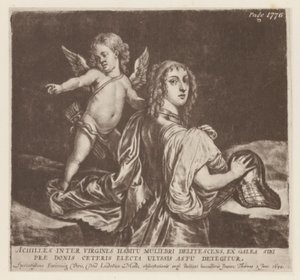 Achilles und Amor von English School