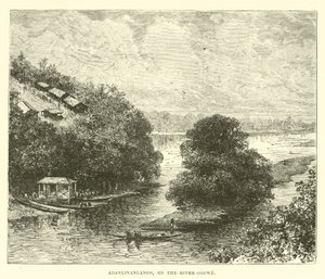 Adanlinanlango, am Fluss Ogowe von English School