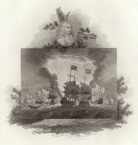 Admiral Blake besiegt die Niederländer unter Van Tromp