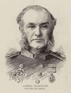 Admiral Codrington (Gravur) von English School