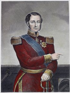 Admiral Hamelin (farbiger Stich) von English School
