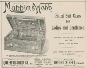 Anzeige für Mappin & Webb Ltd von English School