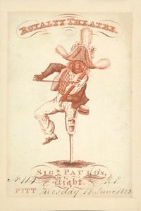 Werbung für Signor Paulos Nacht im Royalty Theatre von English School